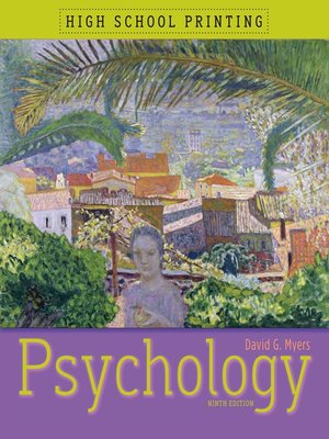 cover image of Psychology (High School Printing)